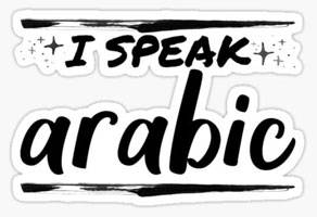 I Speak Arabic